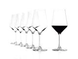 Stölzle Lausitz Rotweingläser Revolution, 490ml, 6er Set Weinglas, hoch Funktionelle Roweinkelche, Rotweinglas für viele Rebsorten, spülmaschinenfest