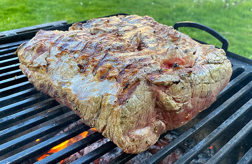 Dry Aged Roastbeef Rumpsteak grillen