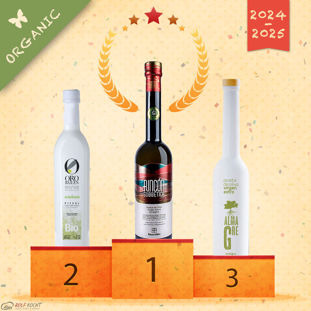Bestes Olivenöl der Welt 2024 / 2025 Organic BIO Olivenöl