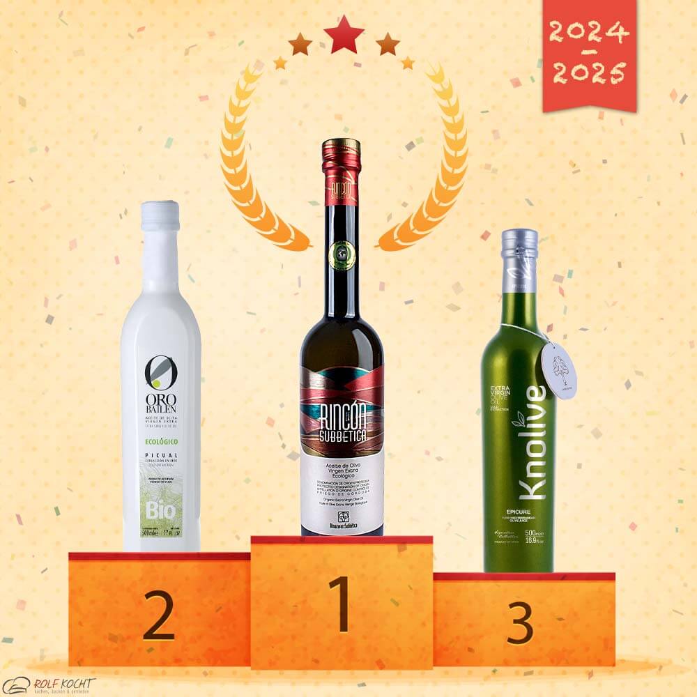 Bestes Olivenöl der Welt - Ernte 2024 / 2025