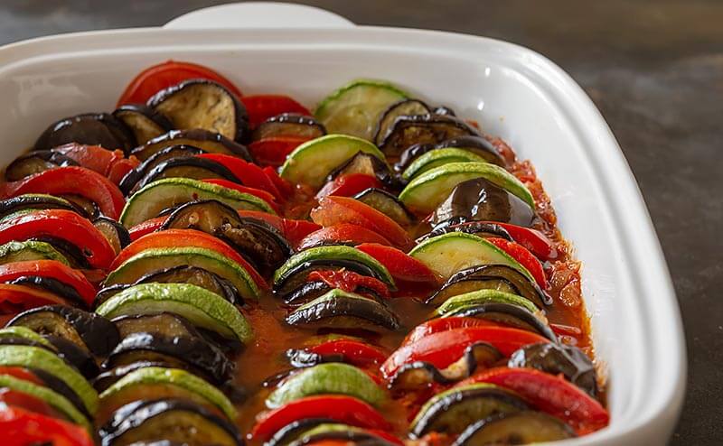 provenzalisches Ratatouille-Gemüse