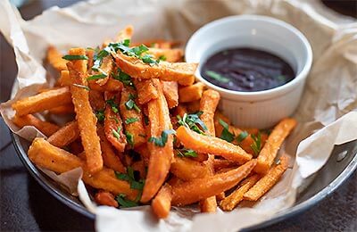 Süßkartoffel-Pommes selber machen